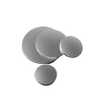 1-20 piezas de espesor 0,5-4mm 304 hoja redonda de acero inoxidable diámetro 4-300mm disco de hoja Circular almohadilla plana sólida(50x1.5mm 1Pcs)