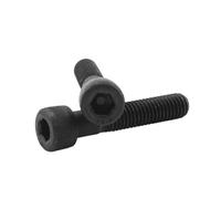 1-20 piezas M3-M12, clase de resistencia 12.9, tornillos de cabeza cilíndrica con hexagonal interior de rosca parcial en acero al carbonio, para equipos mecánicos, M3x60mm(20 piezas)