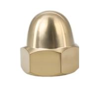 1-20 Piezas M3 M4 M5 M6 M8 M10 M12 M14 M16 Tuercas Ciegas De Cúpula Hexagonal Latón Tuerca Protección Bellota Decorativa for Tornillos Protectores Metal Sujetadores(M12 (2pcs))