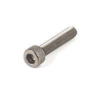 1/20 piezas titanio GR2 M8 * L puro Ti moleteado hexágono tapa tornillo cabeza cilíndrica hexagonal M8x10-M8x120(M8x105(20pcs))