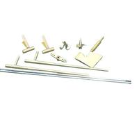 1:200 ESC British Navy Nelson Battleship RC Set Versión de soldadura Hecho a mano Modelo de barco Accesorios