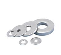 1~200 piezas de arandelas planas de metal de acero inoxidable 304, tamaño grande, junta lisa de gran tamaño, M2M2.5M3M4M5M6M8M10M12M14M16M18M20(M8x24x1.0mm-20pcs)