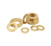 1-200 piezas M2-M24 Arandelas planas en latón, DIN 125, M3x8x0.8mm(100 piezas)