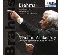ブラームス:交響曲第1番、悲劇的序曲、大学祝典序曲
