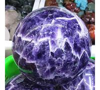 1-20kg Natural Rose Sphere Sphere Crystal Stone Dream Amethyt Ball Rock Mineral Regalo Base de madera Reiki Decoración del hogar-amatista_5kg_porcelana