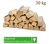 (1,22€/1kg) Leña Madera 30 kg Para estufa y Chimenea Brasero Madera de Haya 25 c