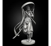 1/24 Ancient Female Warrior Soldier Resin Soldier Kit Modelo de Resina sin Pintar y sin Montar // g7X4z2