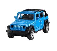 1/24 Apto para Land Rover para Defender Modelo de Coche Pull Back Car Toy Collection con Sonido y Luces (no Incluye Pilas)(Blue-a)