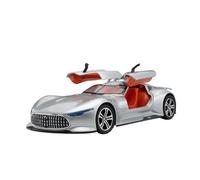 1:24 Apto para Mercedes-AMG para Vision GT, el Modelo de aleación fundida a presión del superdeportivo no Incluye baterías(Silver)