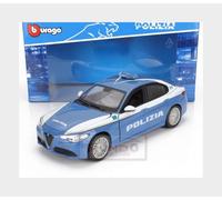 1:24 BURAGO Alfa Romeo Giulia Polizia 2016 Blue White BU21085POL
