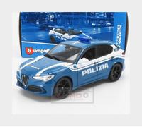 Burago Routers - Inalámbricos - Modems Marca Modelo Alfa Romeo Stelvio Polizia - 1:24