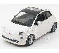 1:24 BURAGO Fiat Nuova 500 2007 White BU22106WH
