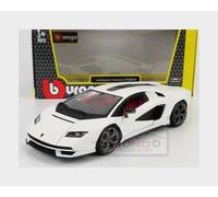 1:24 BURAGO Lamborghini Countach Lp 800-4 2021 Bianco Siderale White BU21102W