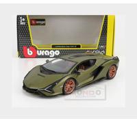 1:24 BURAGO Lamborghini Sian Fkp 37 Hybrid 2020 Green Met BU21099-GREEN