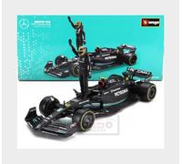 1:24 BURAGO Mercedes Gp F1 W14 #44 Season 2023 Lewis Hamilton BU28037-HAM