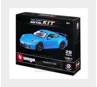 1:24 BURAGO Porsche 911 992 Gt3 Coupe 2022 28 Pezzi 28 Pcs Blue BU25134-KIT