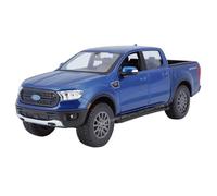 1 24 for 2021 Ford Bronco Car Model Kits de Alta simulación de vehículos for niños Regalos navideños Juguetes(Azul)