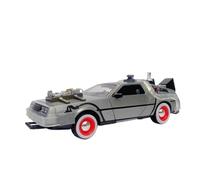 1:24 For Modelo De Coche De Aleación DMC-12 Regreso Al Futuro Máquina del Tiempo De Metal For Colección De Regalos(Red)