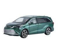 1:24 For Sienna MPV Die-Cast Alloy Car Model Collection Ornament(Green)
