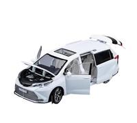 1:24 For Sienna MPV Die-Cast Alloy Car Model Collection Ornament(White)