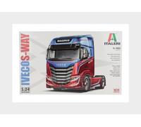 1:24 ITALERI Iveco Fiat S-Way S460 Magirus Tractor Truck 2-Assi 2022 Kit IT3963