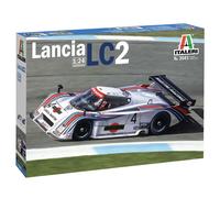 Italeri Kit de plástico Lancia LC2 3641S 1:24 – réplica fiel para modelismo, encolado