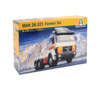 Italeri Maqueta de camión MAN 26.321 – Kit plástico 1:24 (0756S)