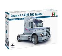 Italeri Kit maqueta Scania T143 M500 Top Line 1:24 - Plástico multicolor detallado