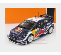 Ford Fiesta WRC #2 Rojo Bull Rally Monte Carlo 2018 Evansw / Barritt 1:24 Modelo