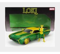 Jada Toys Marvel LokiFord Thunderbird 1:24 Muscle Car - Figura Decorativa