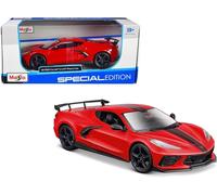 1/24 MAISTO - CHEVCHEVROLET - CORVETTE STINGRAY CUPÉ ALA ALTA 2020 3334R