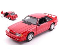 Ford Mustang SVT Cobra 1993 Rojo Coche De Modelo 1:24 Maisto