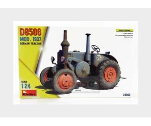 1:24 MINIART Lanz Bulldog D8506 German Tractor 1949 Kit MA24003