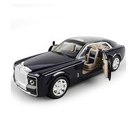 1 24 Miniatura para Rolls-Royce Sweptail Modelo De Coche Aleación Lujo Diecast Juguetes Colección Vehículos Regalo(Azul)