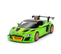 1 24 para Audi R8 LMS GT2, versión de Pista de Carreras, Modelo de Metal Fundido a presión, Coche Deportivo, Modelo de Coche extraíble(B)