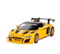 1:24 para Audi R8 LMS GT2 versión de Pista de Carreras Modelo de Metal Fundido a presión Coche Deportivo Modelo de Coche extraíble(A)