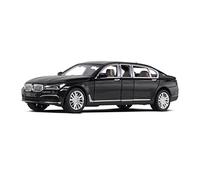 1 24 para BMW 7 Series 760 I Coche De Aleación Modelo De Coche Simulación Decoración De Coche Colección De Regalo Miniaturas De Automoción(A)