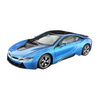 1 24 para BMW I8 New Energy Coupe Modelo Simulación Aleación 19CM Colección de Escritorio Decorativa Conmemora a Hombres y Mujeres
