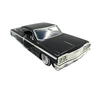 1:24 para Chevrolet Impala 1964 Aleación Diecast Modelo De Coche Simulación Pasatiempo para Adultos Recuerdo Coleccionable