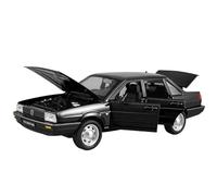 1:24 para El Modelo De Automóvil Fundido A Presión Santana Tema Festivo RPartuy FoeCar Adorno De Metal Regalo No Control Remoto Modelos(Negro)