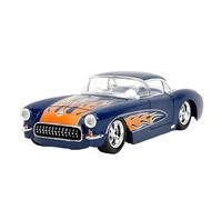 1:24 para El Modelo De Coche De Aleación De Simulación Corvette 1957 Recuerdos Decorativos Multifuncionales Miniaturas De Automoción