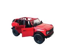 1:24 para Ford 2021 Convertible Todoterreno Aleación Miniatura Coche Simulación Modelo Coleccionables Recuerdo