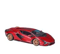 1 24 para Lamborghini Sian FKP 37, Modelo de Coche Deportivo de aleación, simulación de Coche de Carreras de Metal Fundido a presión(B)