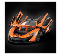 1 24 para McLaren P1, aleación fundida a presión, simulación de Coche Deportivo, Modelo estático, Puerta Que se Puede Abrir, Juguete(A)