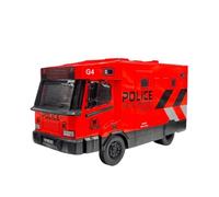 1 24 para Mercedes-Benz Vehículo Prueba De Explosiones Modelo Coche Policía Aleación Juguete Coleccionable para Adultos