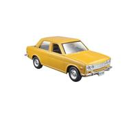 1 24 para Nissan Skyline 2000gt-r GTR 1973 Modelo De Aleación Datsun 510 De 1971 Modelo De Coche De Metal(Yellow)
