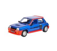 1:24 para Renault 5 Turbo Modelo De Coche De Aleación De Simulación Adornos Coleccionables Recuerdos Decorativos Miniaturas De Automoción