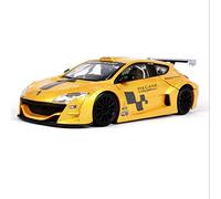 1 24 para Renault Megane, Coche de Carreras en Miniatura aleación, Modelo Metal Fundido a presión, réplica decoración