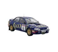 1:24 para Subaru Impreza 555 WRC 1995 Rally Car Modelo A Escala De Aleación Juguetes para Niños Colección para Adultos No Control Remoto Modelos