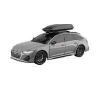 1 24 para UDI RS6, Modelo de aleación de Metal Fundido a presión de Alta simulación, luz de Sonido para Coche, Modelo de Coche extraíble(B)